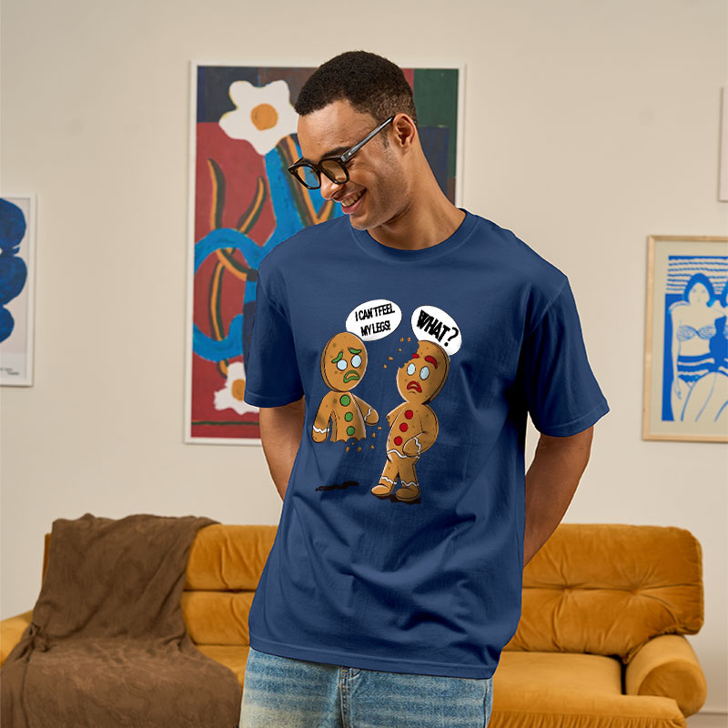 Funny Gingerbread Christmas Geek T-Shirt