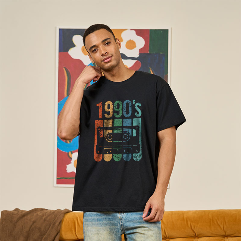 1990's Cassette Tape Geek T-Shirt