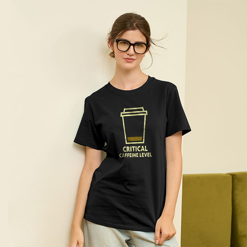 Critical Caffeine Level Geek T-Shirt