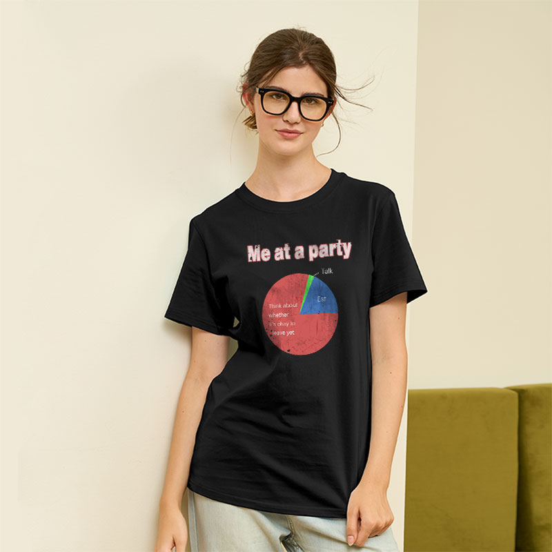Me At A Party Geek T-Shirt