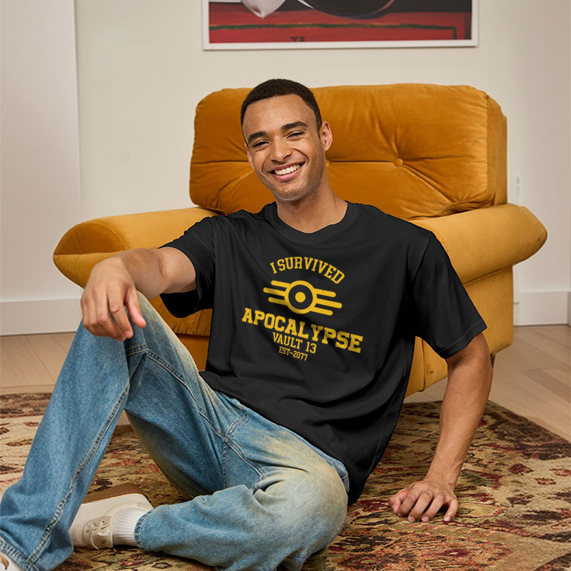 I Survived Apocalypse Geek T-Shirt