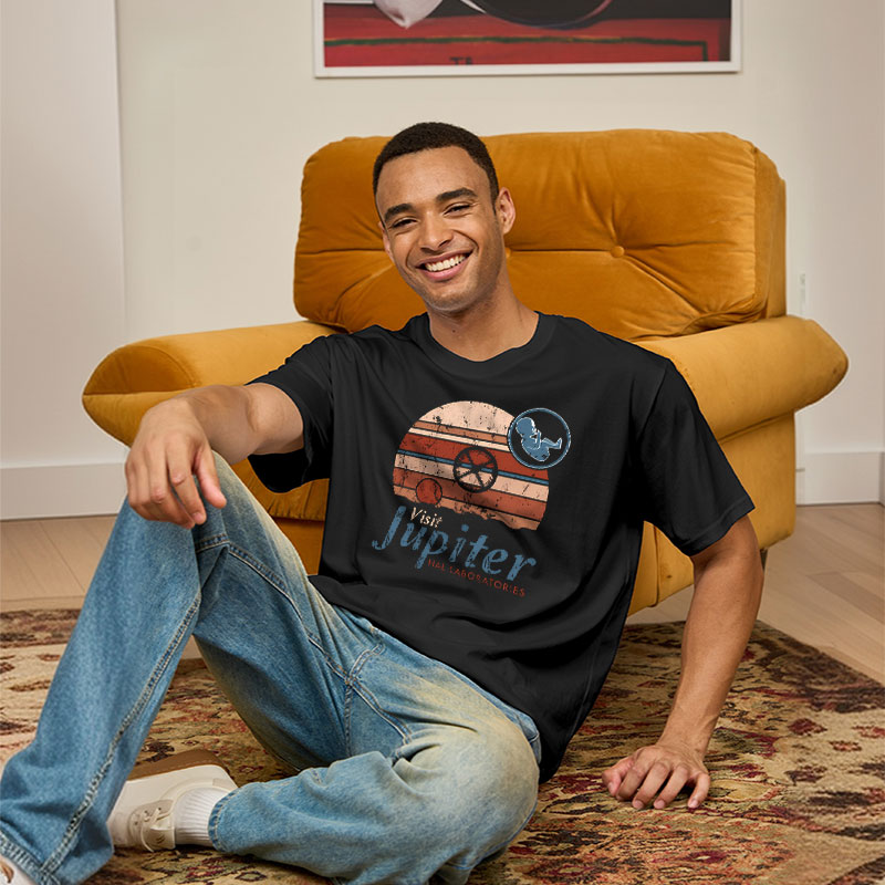 Retro Space Odyssey Geek T-Shirt