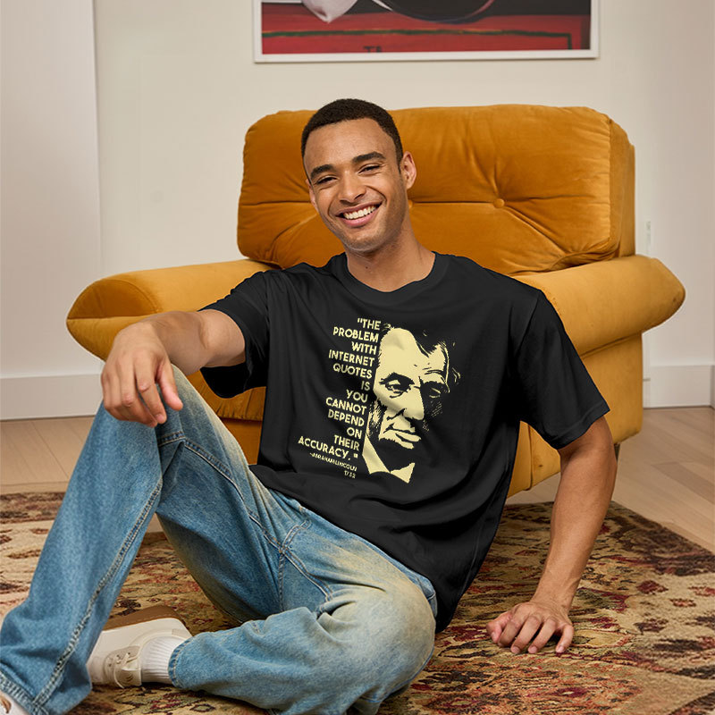 Abraham Lincoln Internet Geek T-Shirt