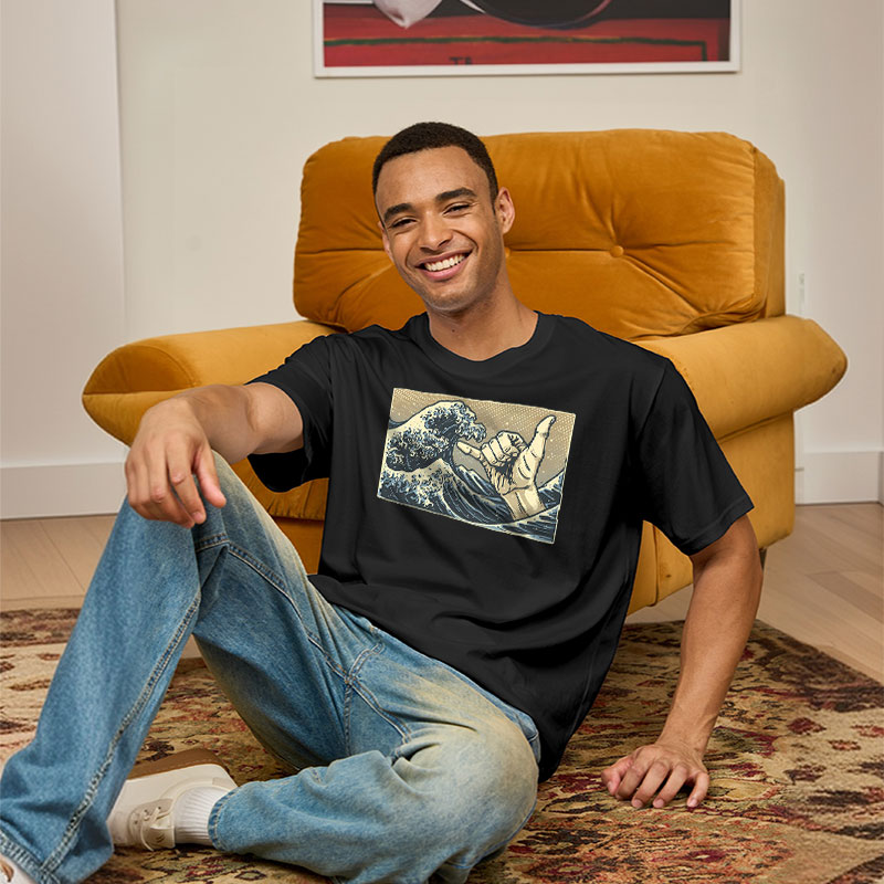 Catch Some Waves Geek T-Shirt