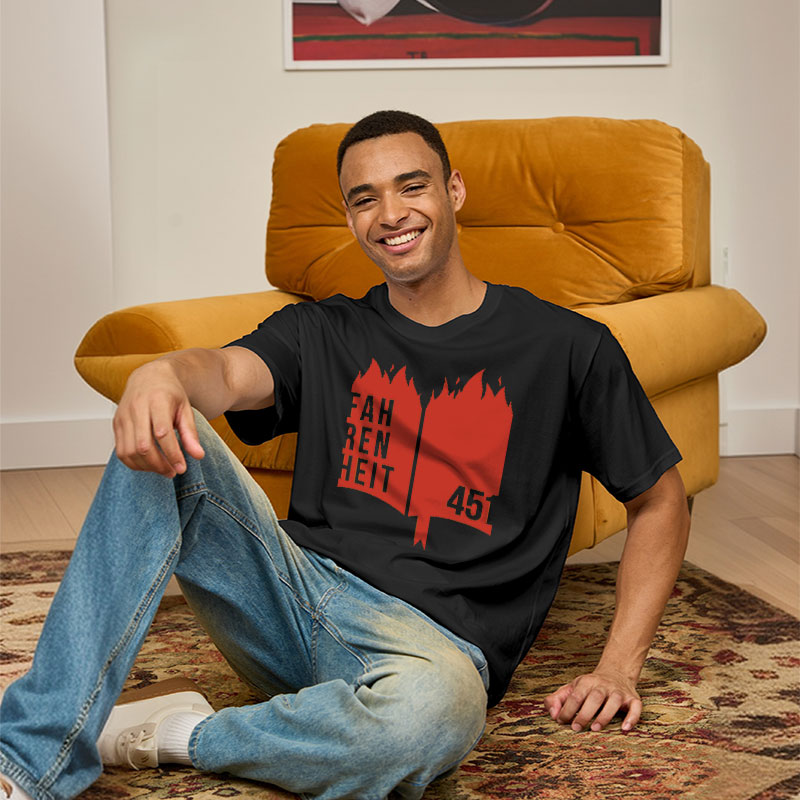 Fahrenheit 451 Geek T-Shirt