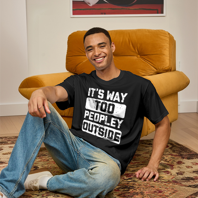 To Peopley Outside Geek T-Shirt