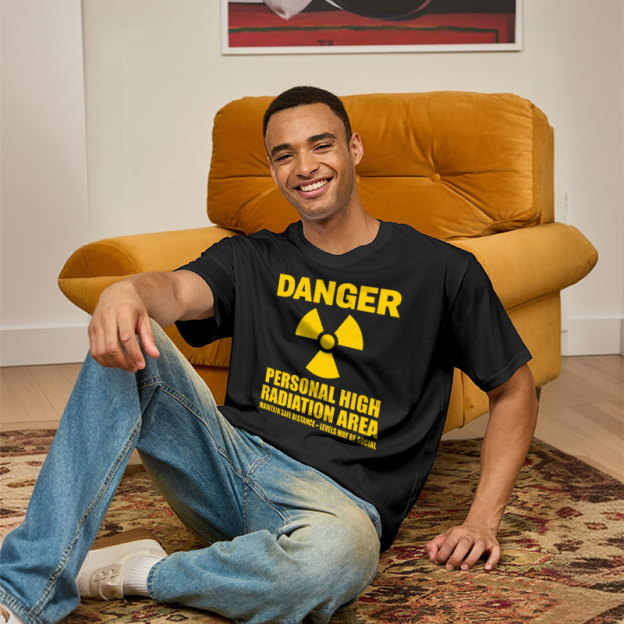 High Radiation Area Geek T-Shirt