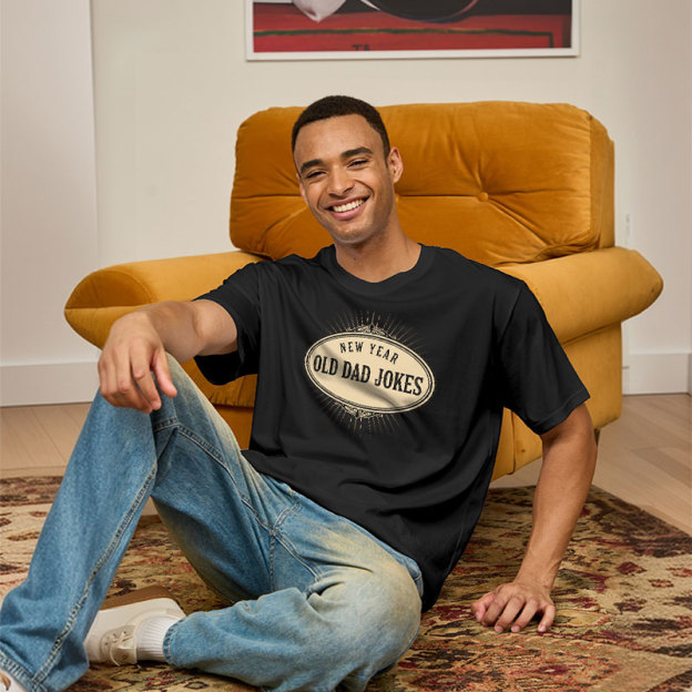 New Year, Old Dad Jokes Geek T-Shirt