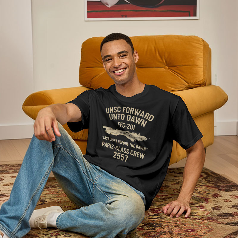 UNSC Forward Unto Dawn Geek T-Shirt