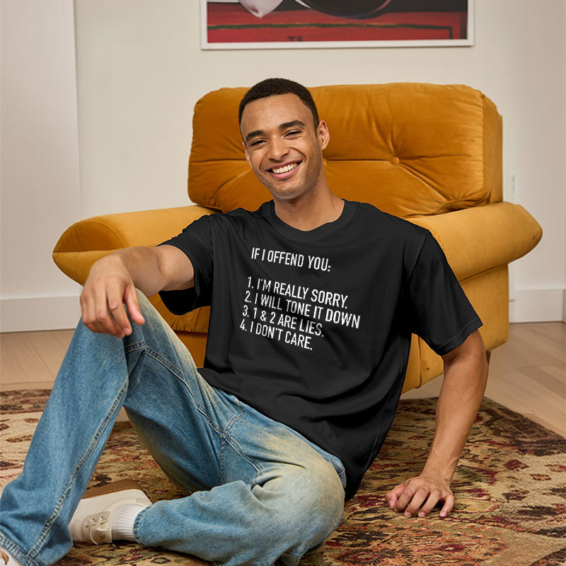 IF I OFFEND YOU Geek T-Shirt