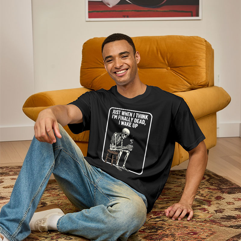 Not Dead Just Tired Geek T-Shirt