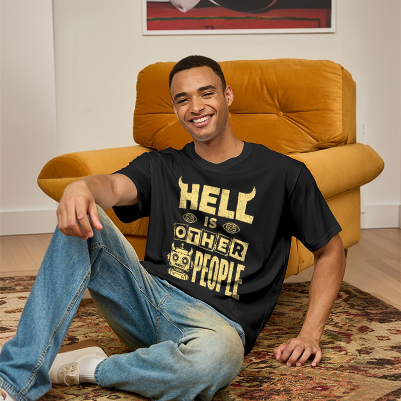 Hell Is Other People Geek T-Shirt