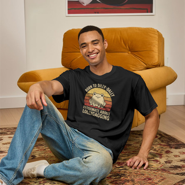 Born to Dilly‑Dally Geek T-Shirt