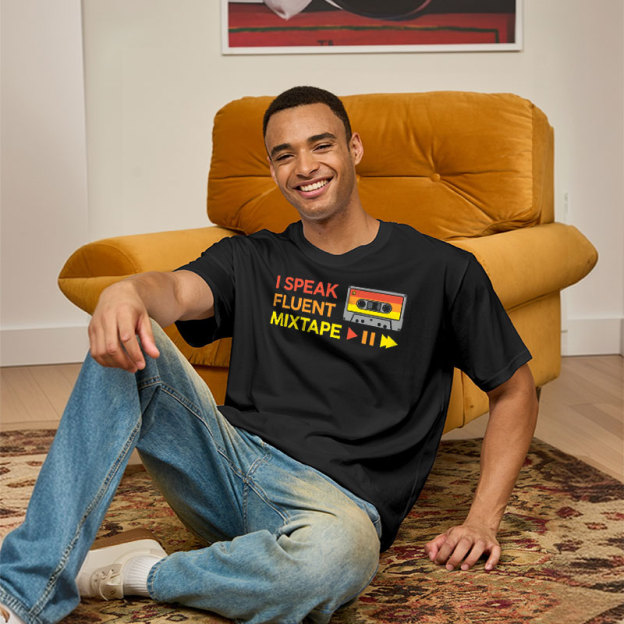 I Speak Fluent Mixtape Geek T-Shirt