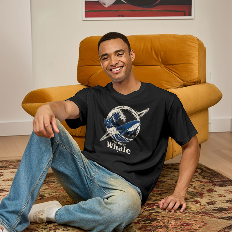 The Great Whale Geek T-Shirt