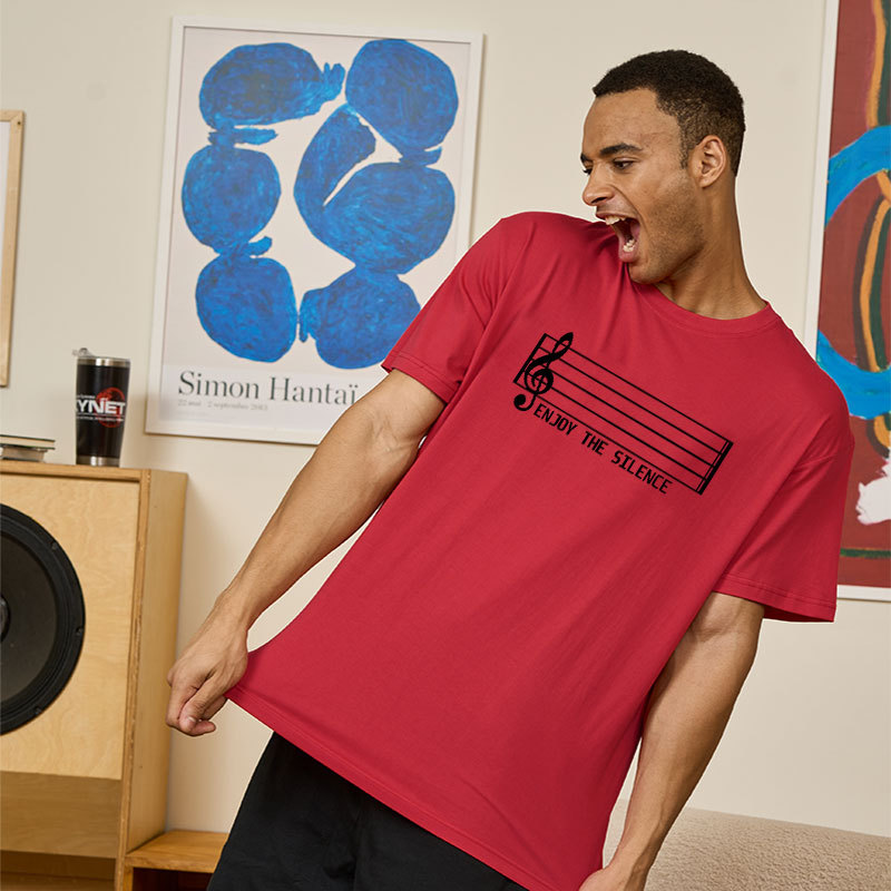 Enjoy The Silence Music Note Geek T-Shirt