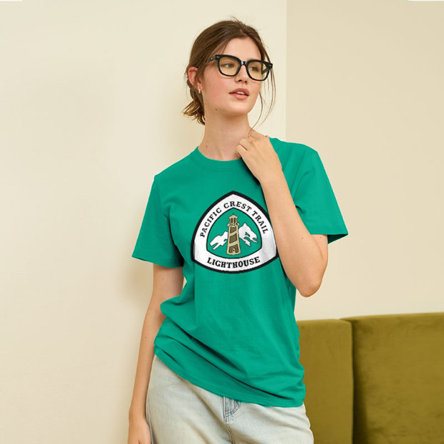 Lighthouse's 2025 PCT Trek Geek T-Shirt