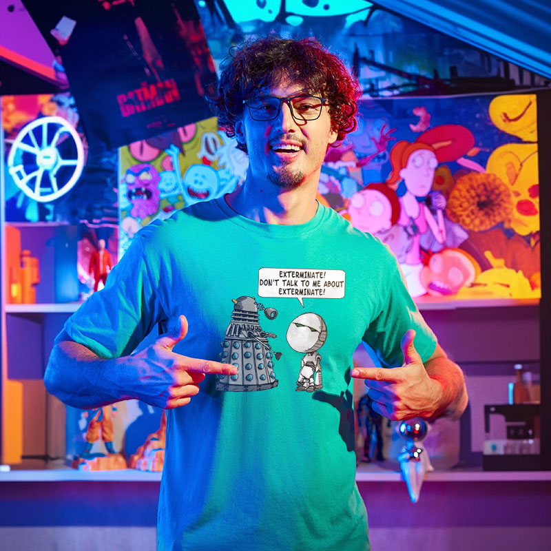 Dalek Adams Mashup Geek T-Shirt