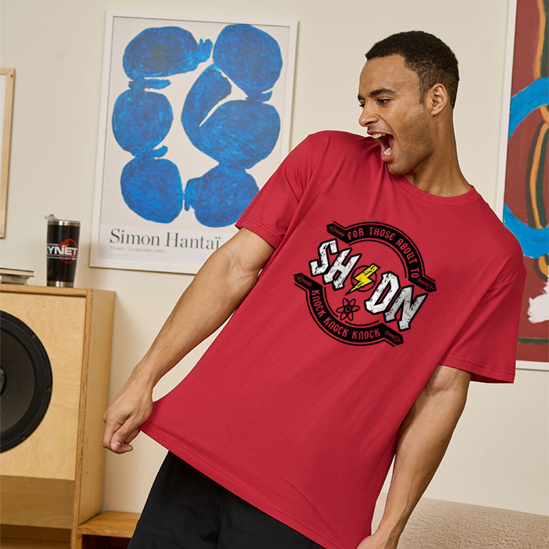 For Those About to Knock Geek T-Shirt