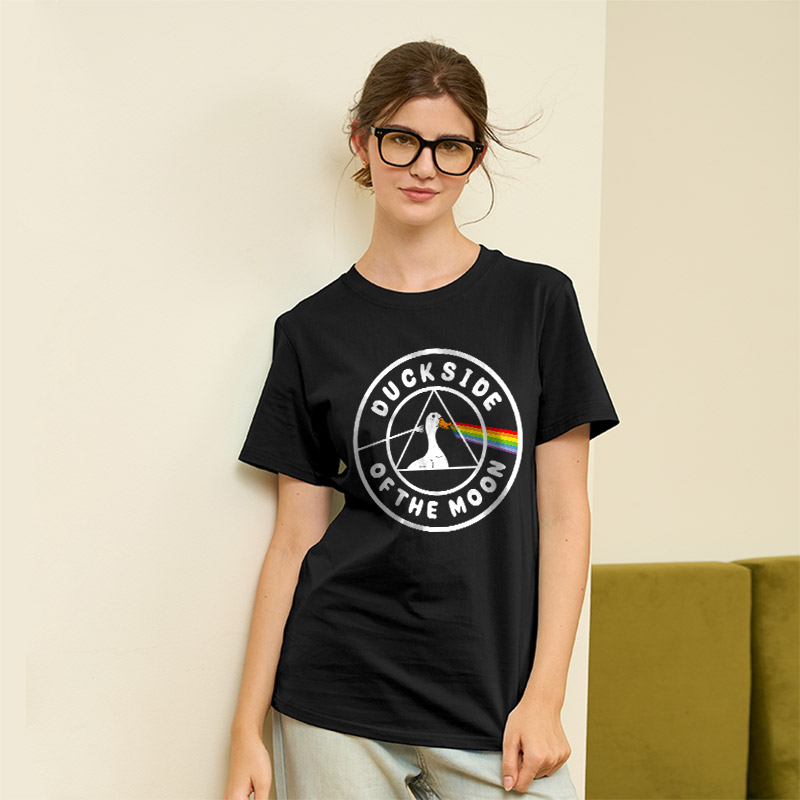 Duckside Of The Moon Geek T-Shirt