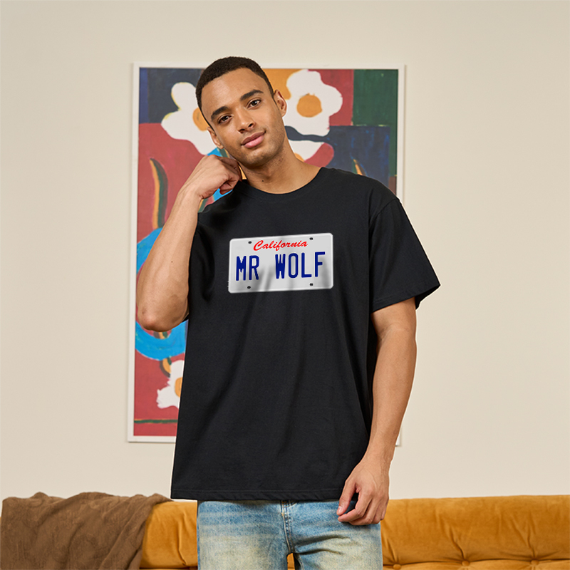 Mr. Wolf Pulp Fiction Geek T-Shirt