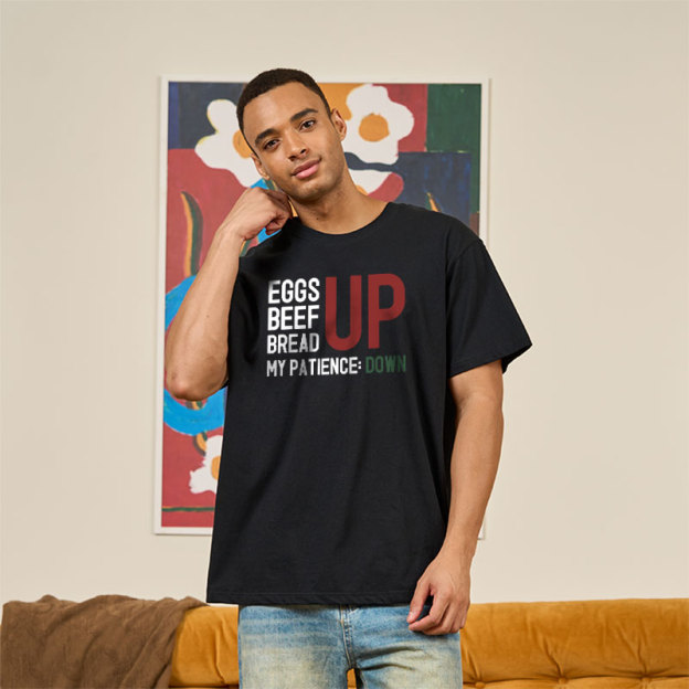 Inflation Frustration Geek T-Shirt