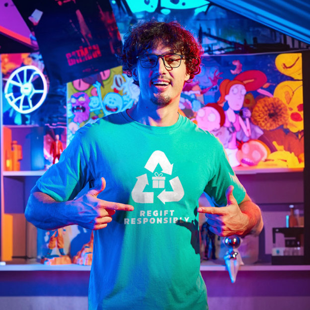 Regift Responsibly Geek T-Shirt