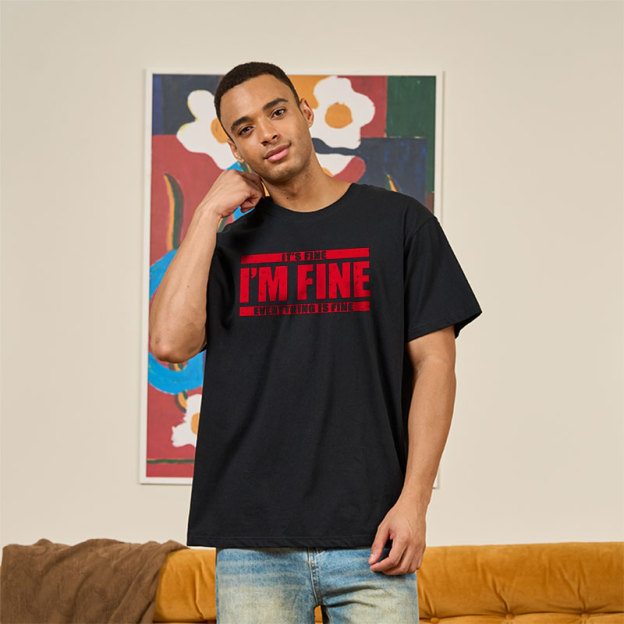I��m Fine Geek T-Shirt