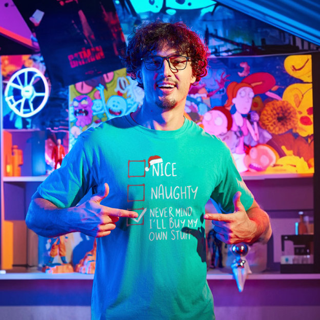 Never Mind I��ll Buy My Own Stuff Geek T-Shirt