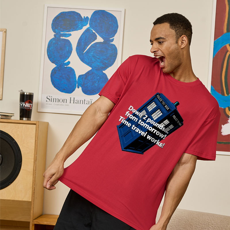 Down 2 Pounds From Tomorrow Geek T-Shirt