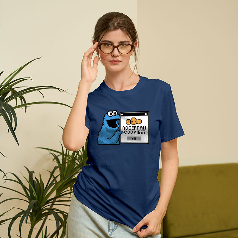 Accept All Cookies Geek T-Shirt