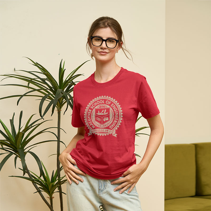 School Of Engineering Vintage Geek T-Shirt