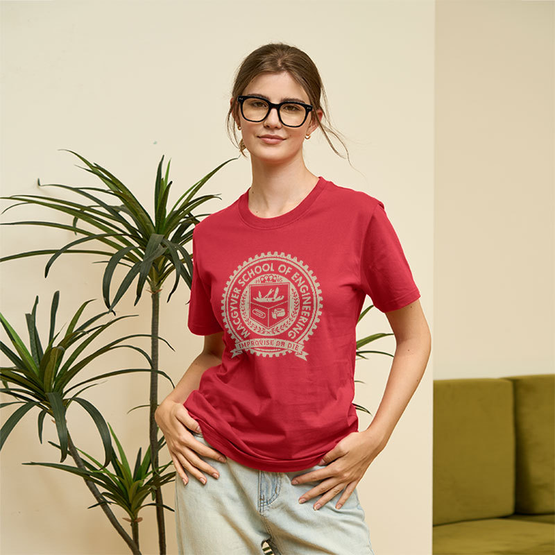 School Of Engineering Vintage Geek T-Shirt