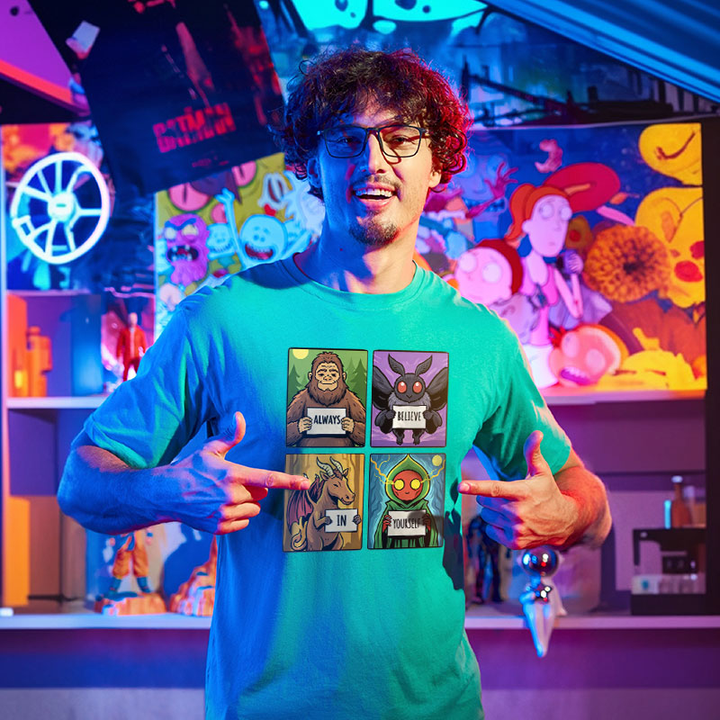 Always Believe In Yourself Geek T-Shirt