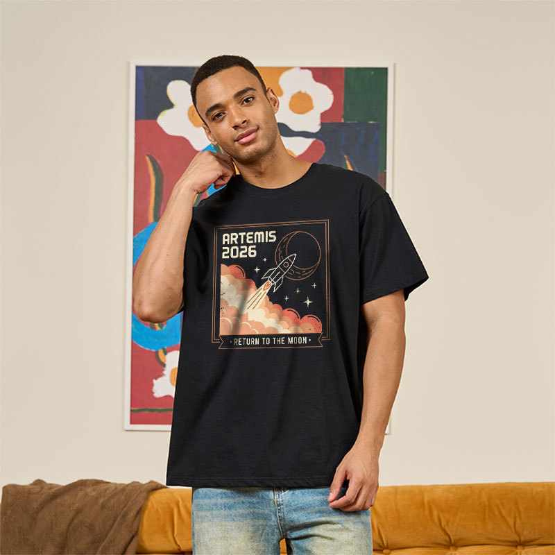 Return To The Moon Geek T-Shirt