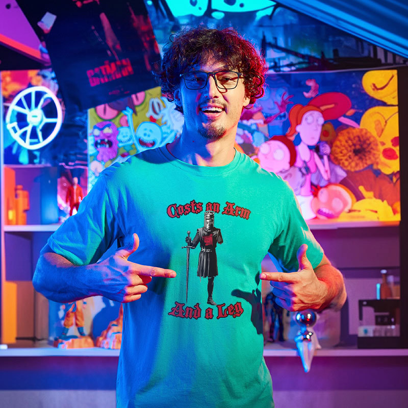 Black Knight Debt Geek T-Shirt