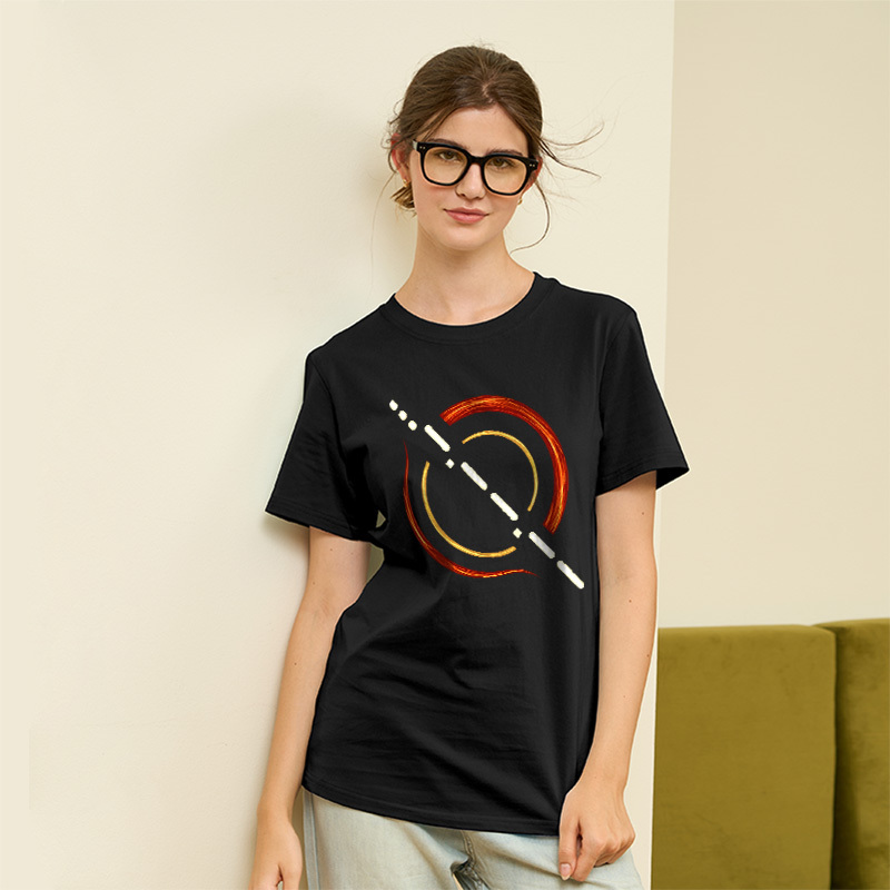 Star Ring Energy Beam Geek T-Shirt