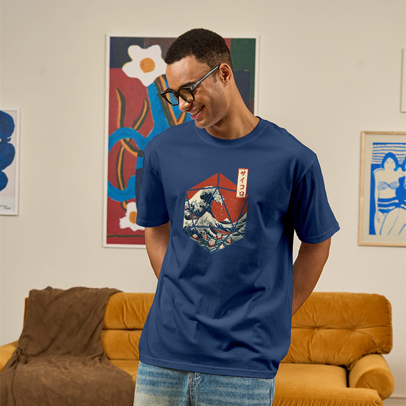 The Great Wave Of Fate Geek T-Shirt