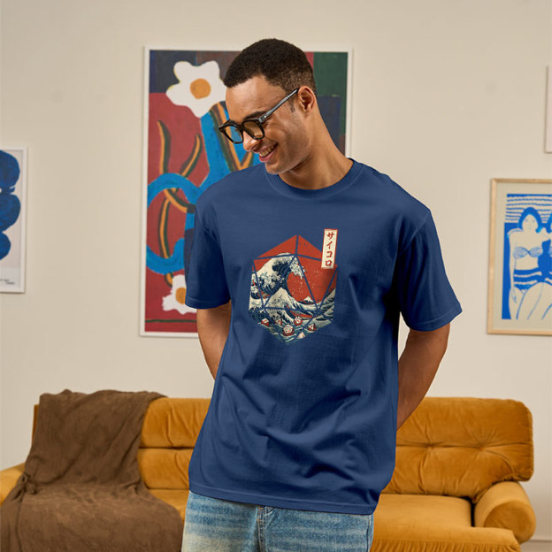The Great Wave Of Fate Geek T-Shirt