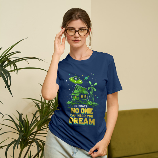 Space No One Hear You Dream Geek T-Shirt