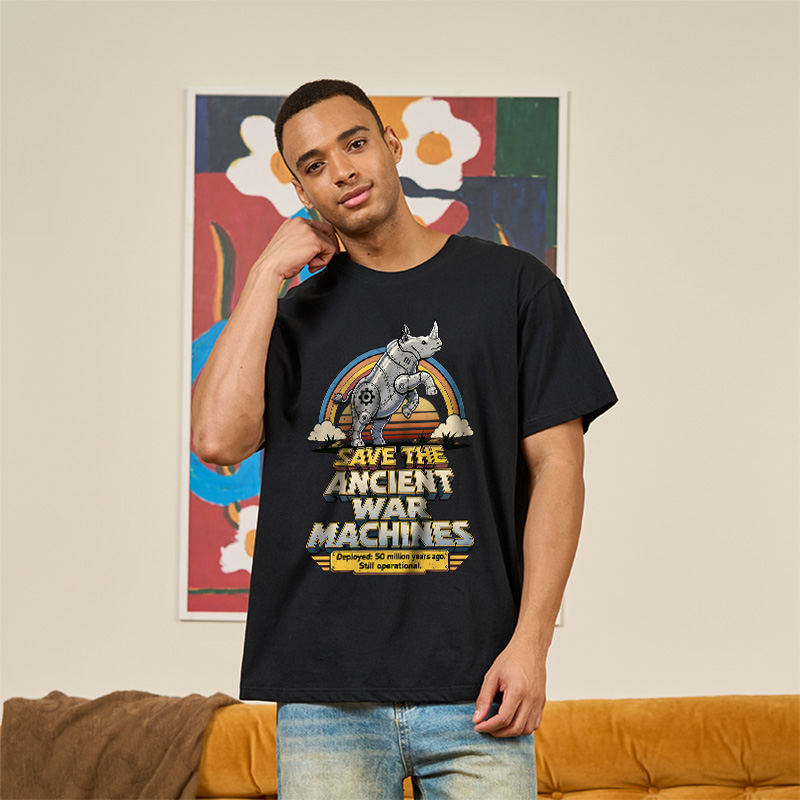 Save The Ancient War Machines Geek T-Shirt