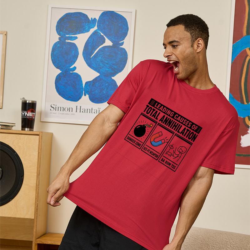 Leading Causes Of Total Annihilation Geek T-Shirt