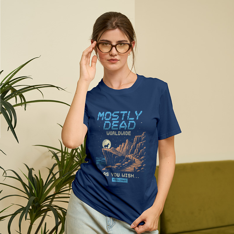 Mostly Dead Worldwide Geek T-Shirt