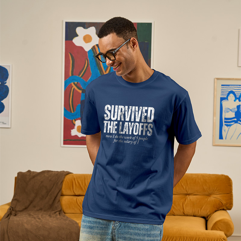 Survived The Layoffs Geek T-Shirt