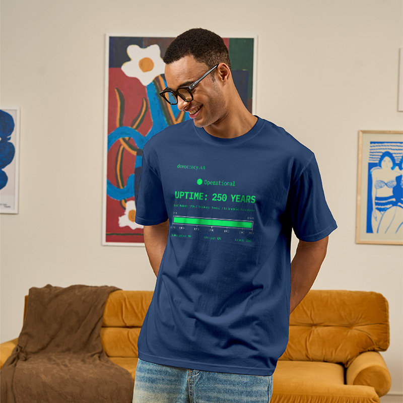 Nation System Uptime Dashboard Geek T-Shirt