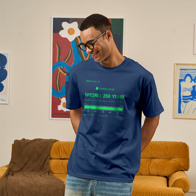 Nation System Uptime Dashboard Geek T-Shirt