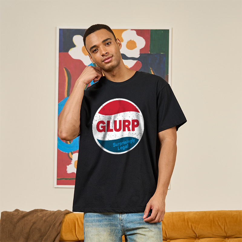 Fantasy Folk Rough Brew Retro Soda Label Geek T-Shirt