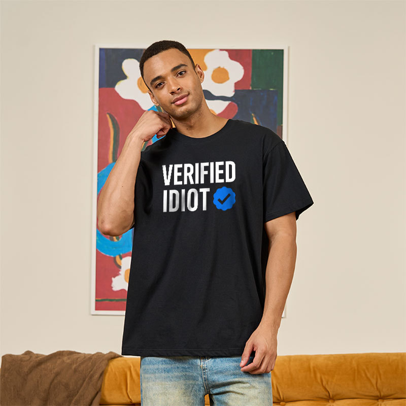 Verified Idiot Geek T-Shirt