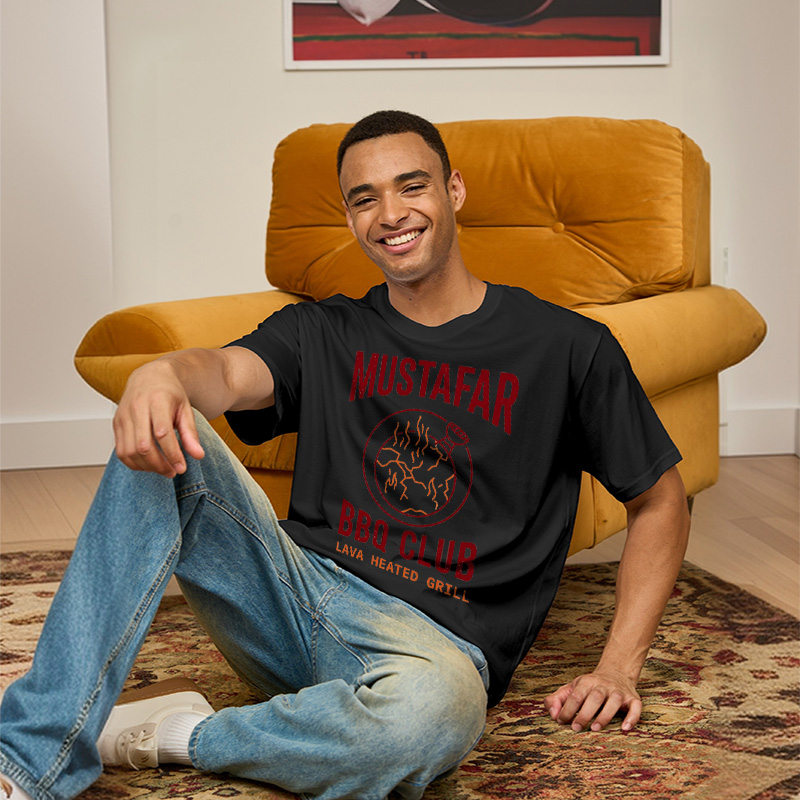 Lava Heated BBQ Club Geek T-Shirt