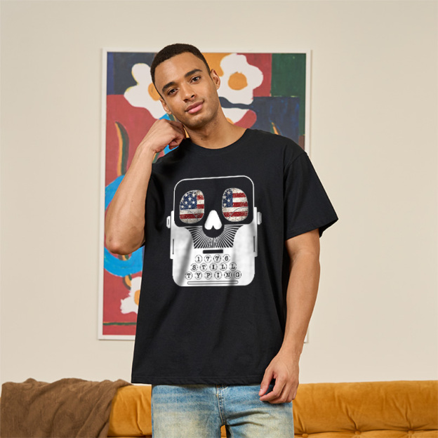 1776 Still Typing Geek T-Shirt